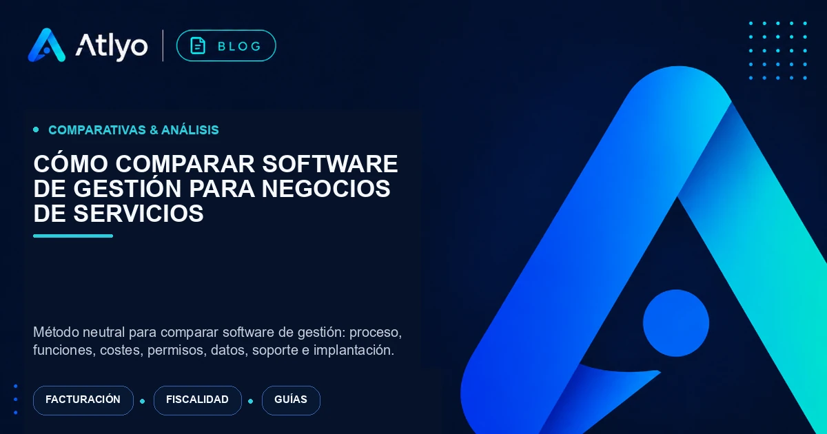 Cómo comparar software de gestión para negocios de servicios