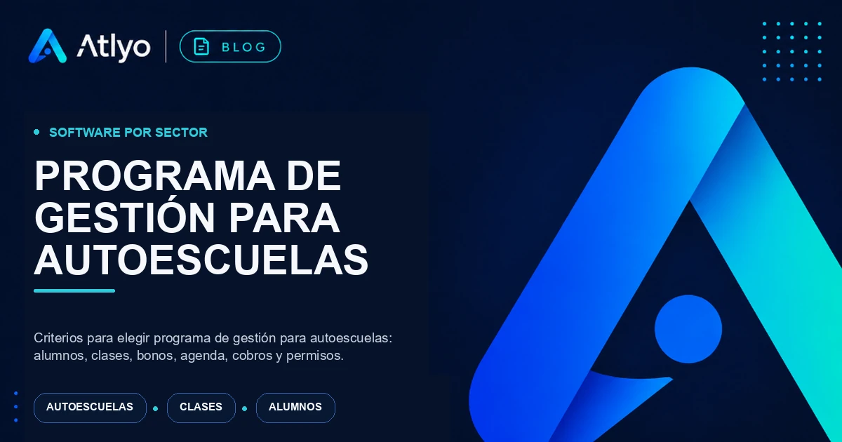 Programa de gestión para autoescuelas