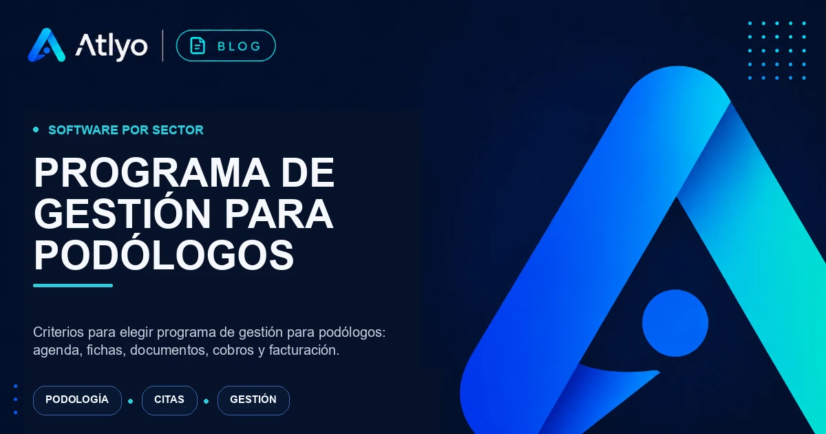 Programa de gestión para podólogos
