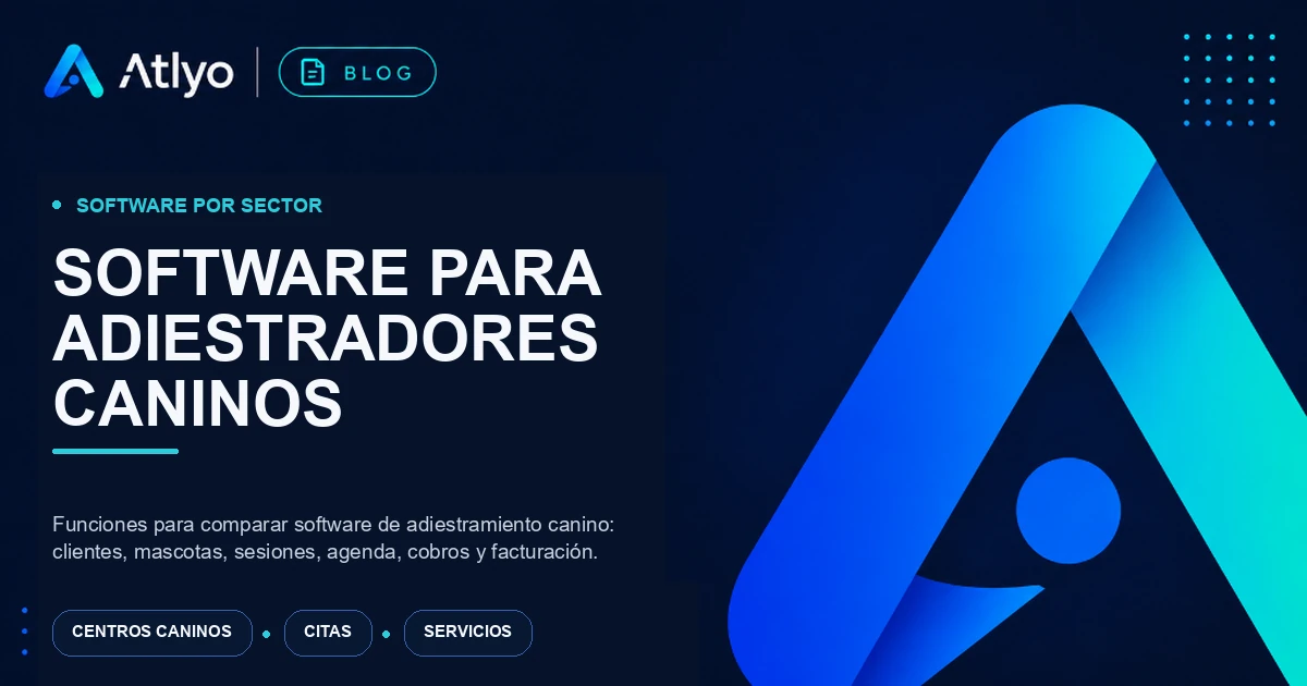 Software para adiestradores caninos