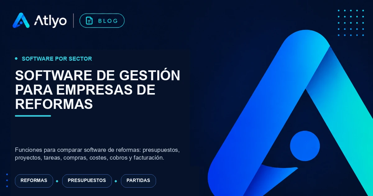 Software de gestión para empresas de reformas