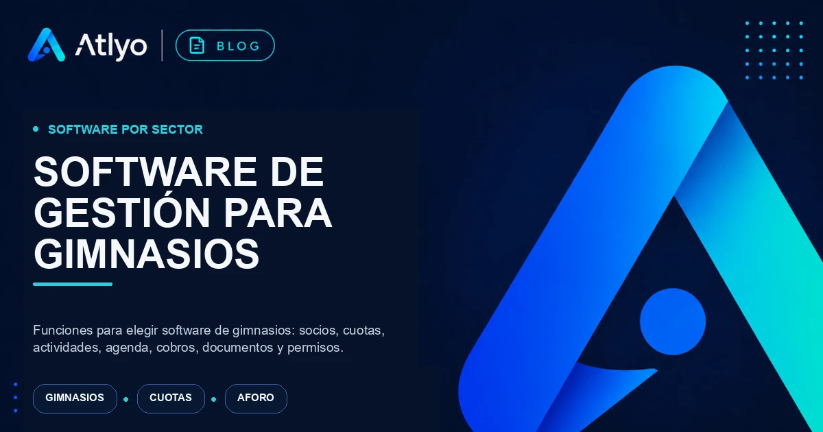 Software de gestión para gimnasios